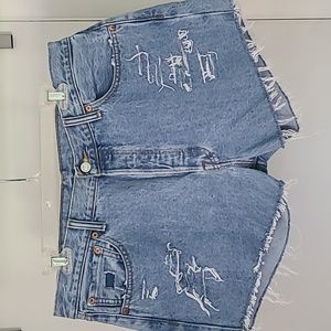 Never worn! 501 Levi Cutoff Jean Shorts